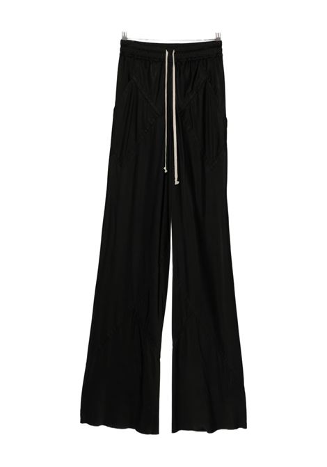 Pantaloni con coulisse in nero Rick owens - donna RICK OWENS | RP02E4304SCH09